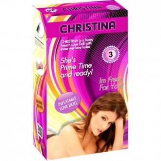 Realistik Vajinalı Şişme Manken Christina